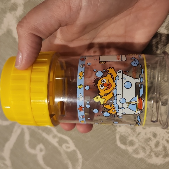 Playtex Vintage Sesame Street Drop bag bottle set. 7oz and 3oz. 80's Early 90's - Picture 4 of 10